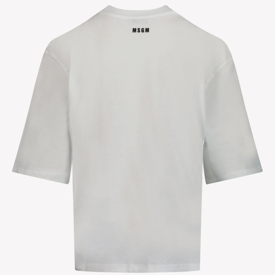 MSGM Meisjes T-shirt Wit