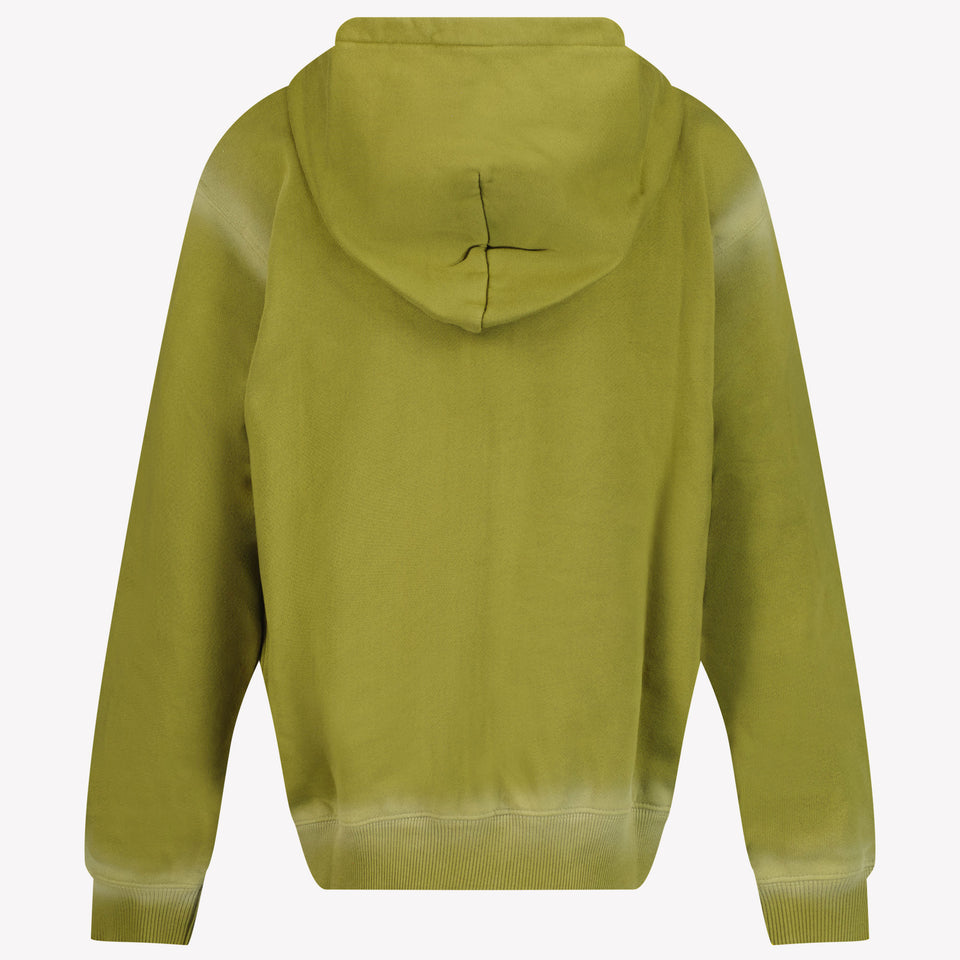 Off-White Boys Cardigan Olive Green