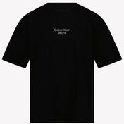 Calvin Klein Çocuk Boys T-Shirt Siyah