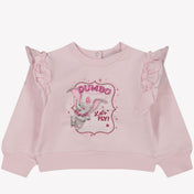 MonnaLisa 女の赤ちゃんのセーターライトピンク