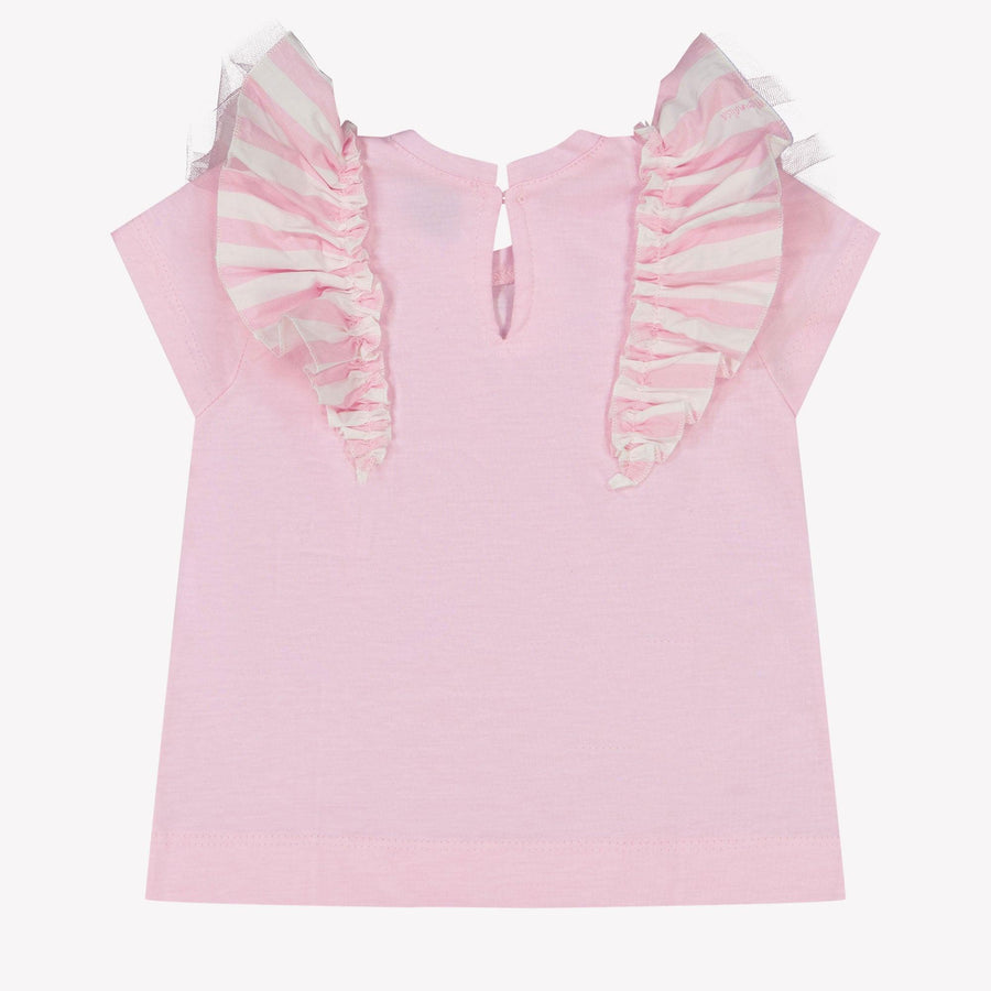 Monnalisa Baby Girls T-Shirt  Light Pink