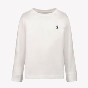 Ralph Lauren Kids Boys T-Shirt In White