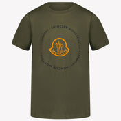 Moncler Boys t-shirt Army