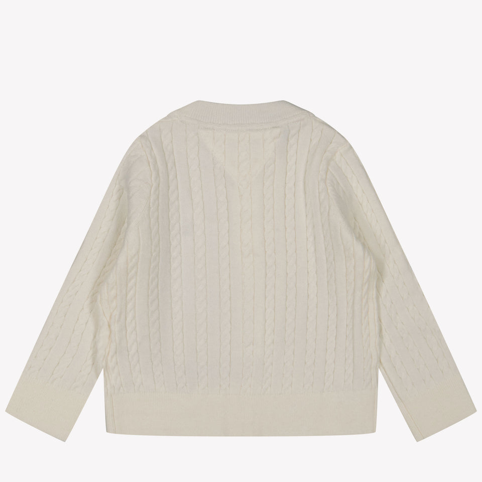 Tommy Hilfiger Baby Girls Cardigan OffWhite