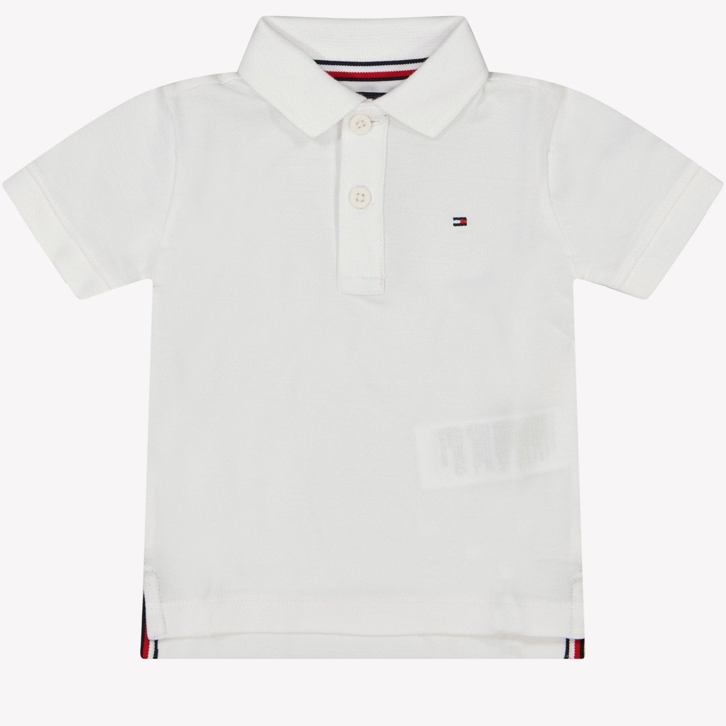 Tommy Hilfiger Baby Jongens Polo Wit 74