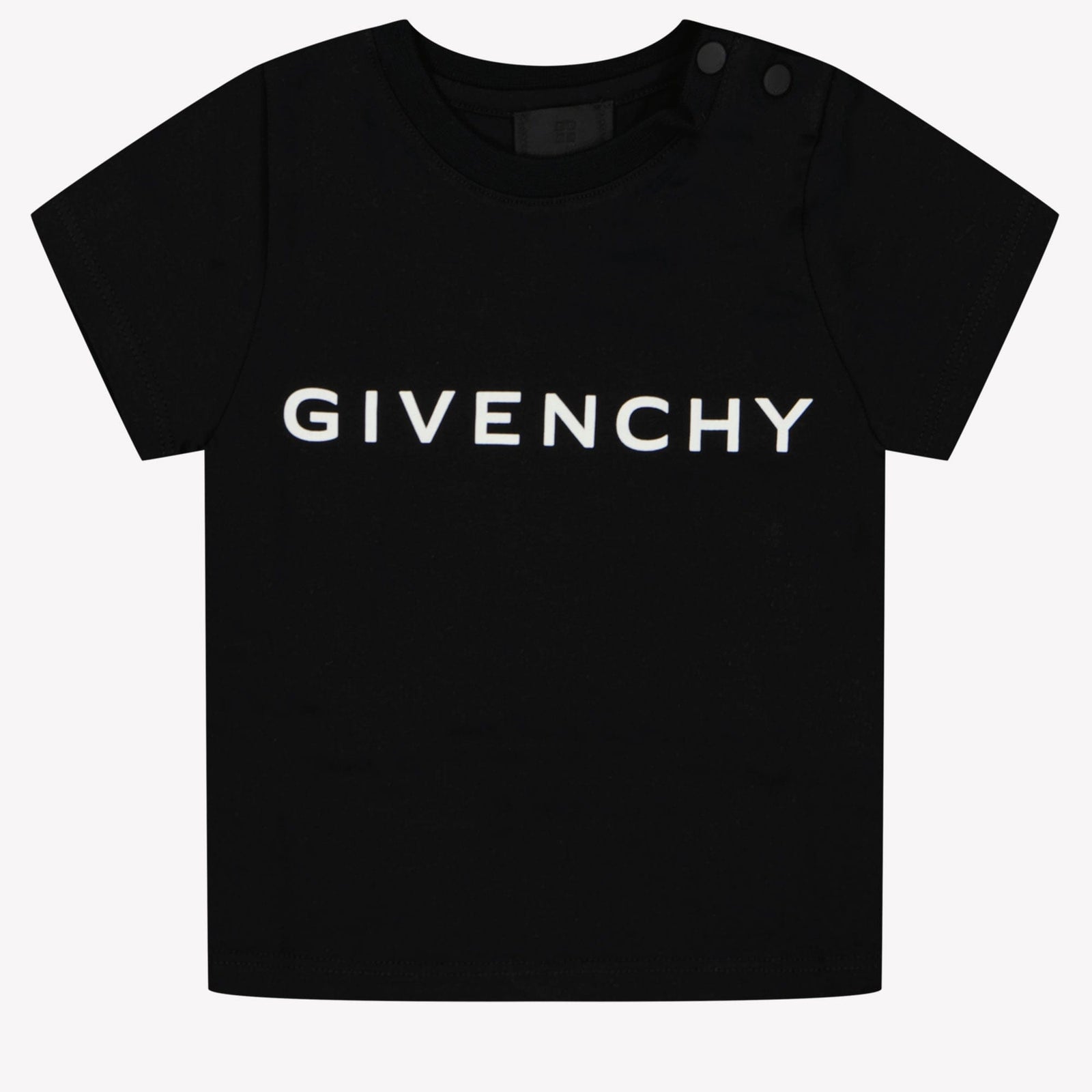 Givenchy Baby Jongens T-shirt Zwart 6 mnd
