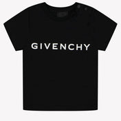 Givenchy Bebek Erkekler T-Shirt Siyah