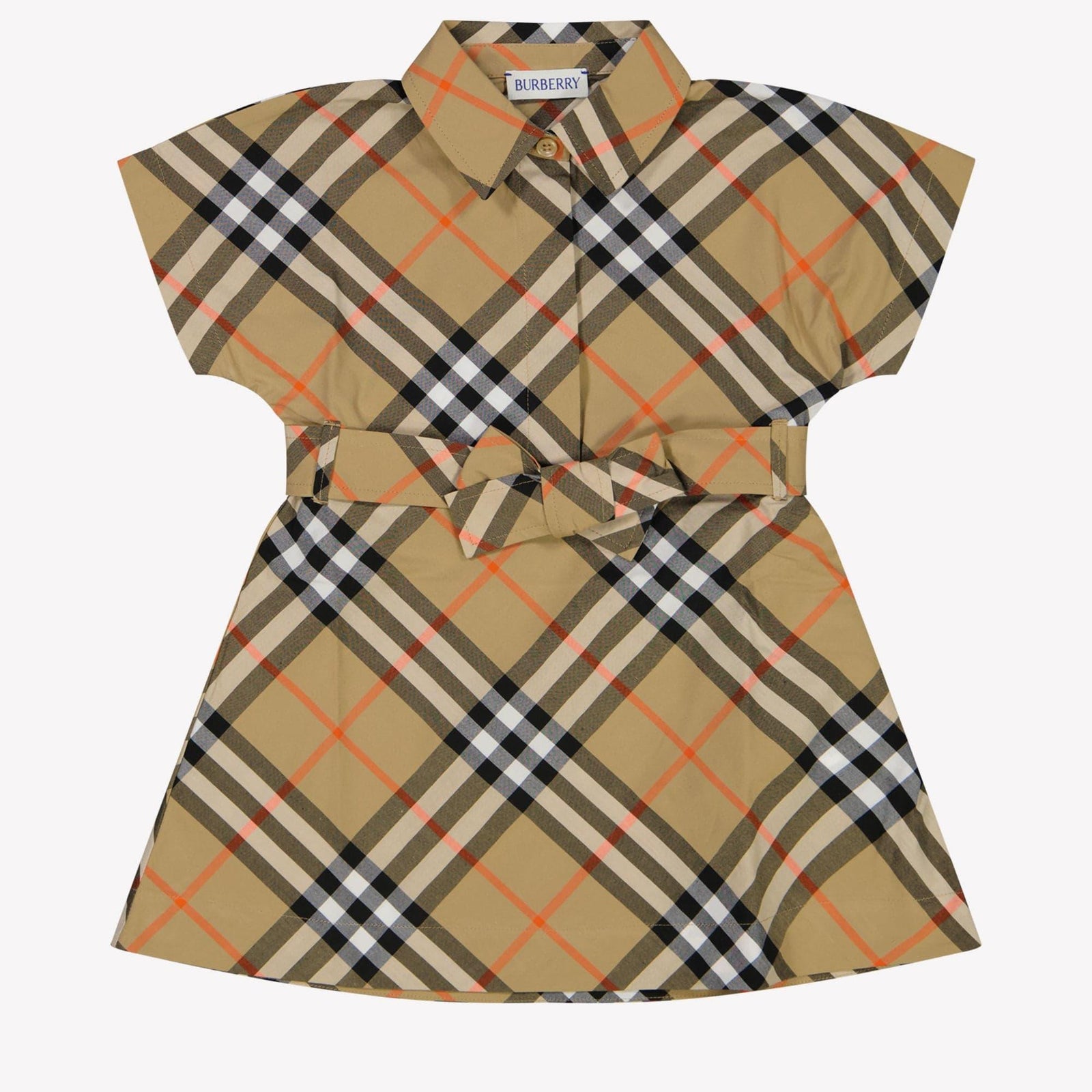 Burberry Baby Meisjes Jurk In Beige