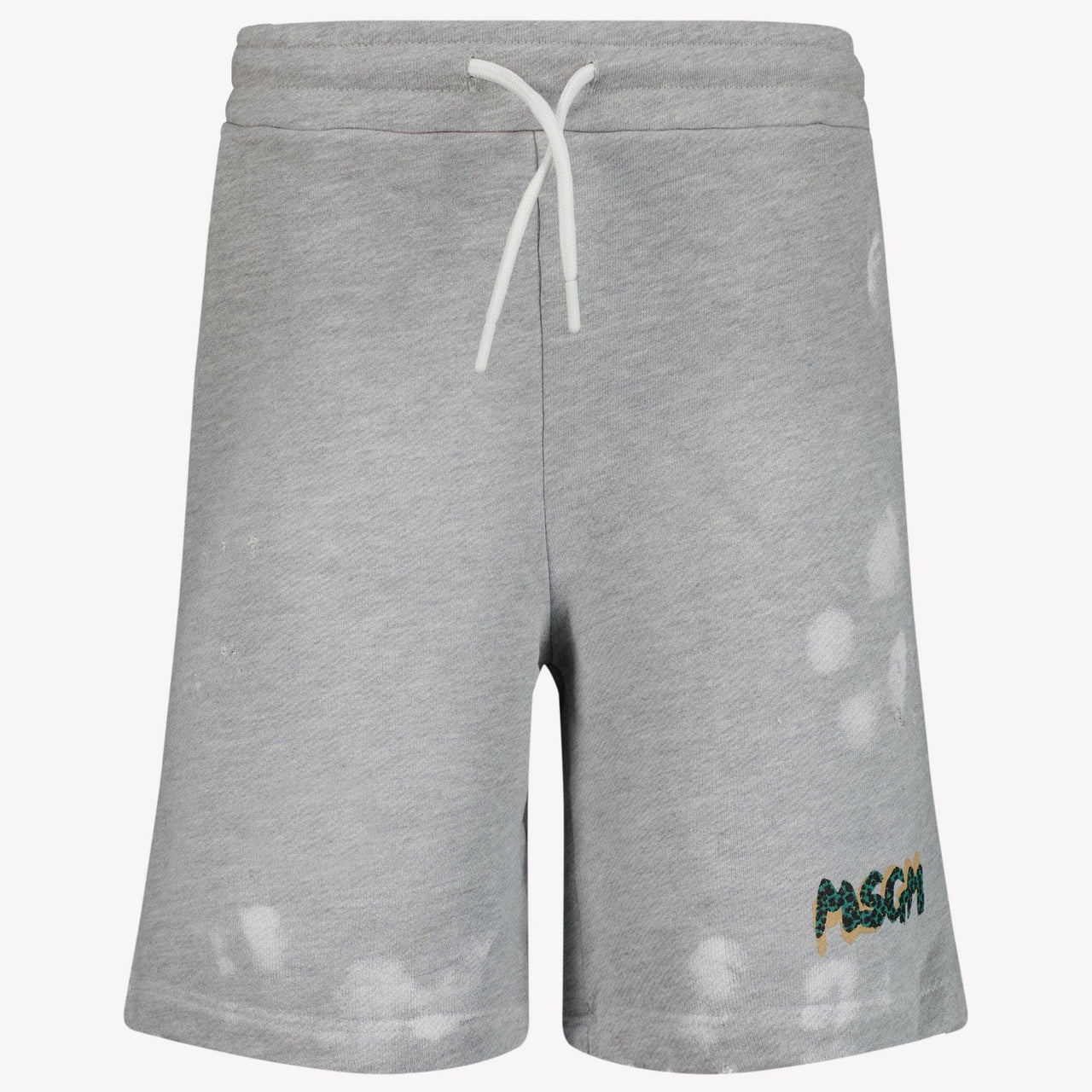 MSGM Kids Boys Shorts  Gray