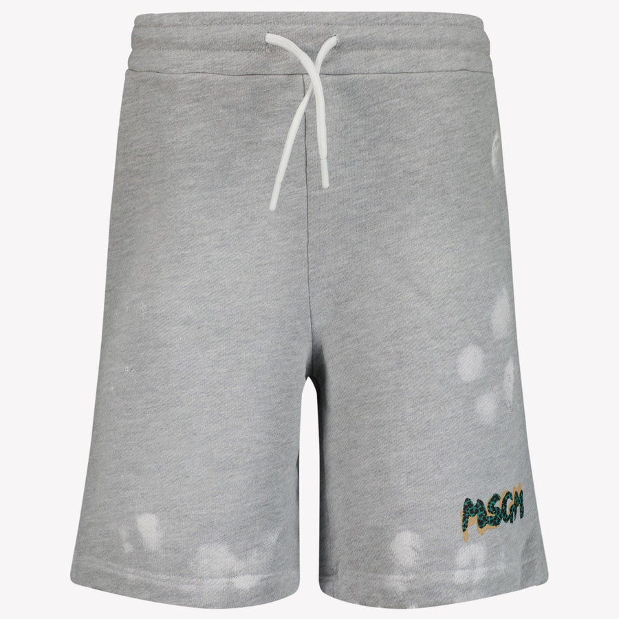 MSGM Kids Boys Shorts  Gray