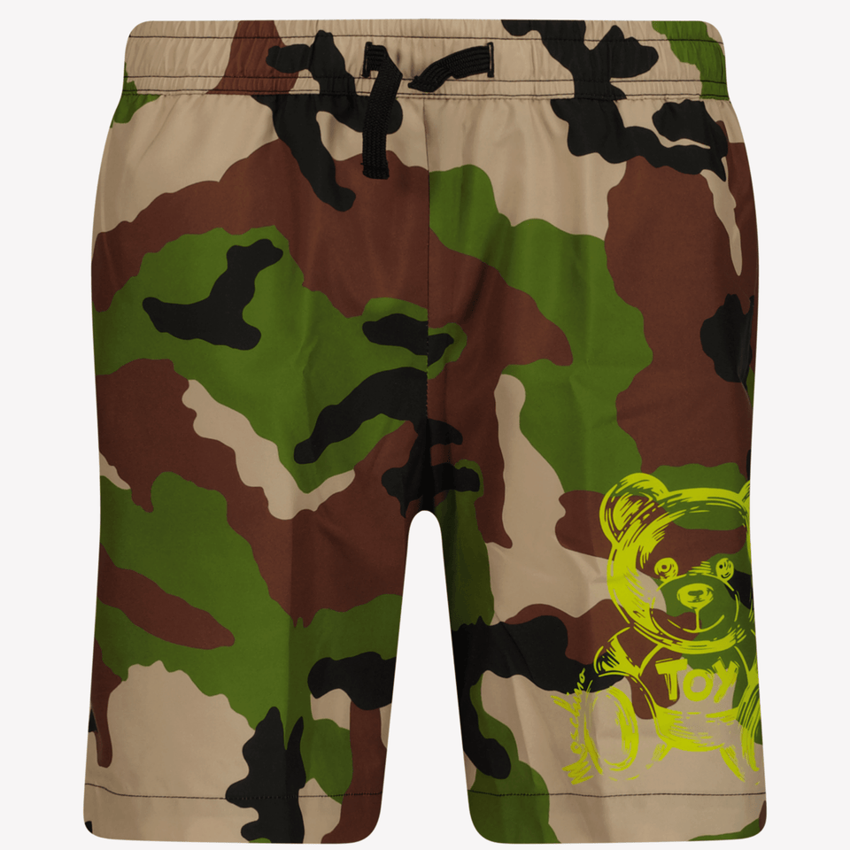 Moschino Kinder Jongens Zwemkleding Army 4Y