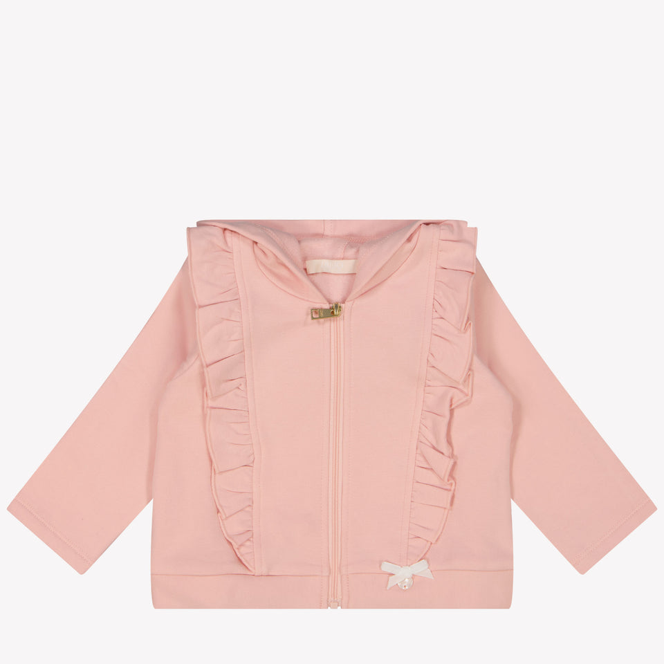 Liu jo baby girls vest Light Pink