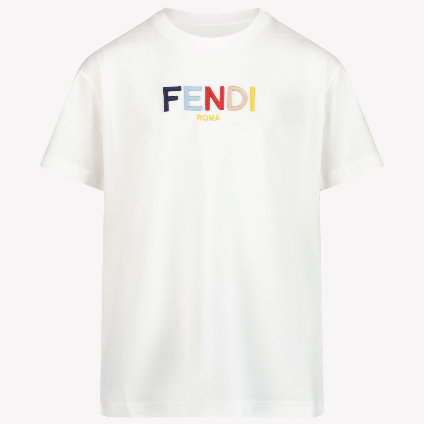 Fendi Kids Unisex T-shirt White