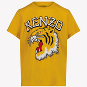 Kenzo Kids ユニセックスTシャツ黄色