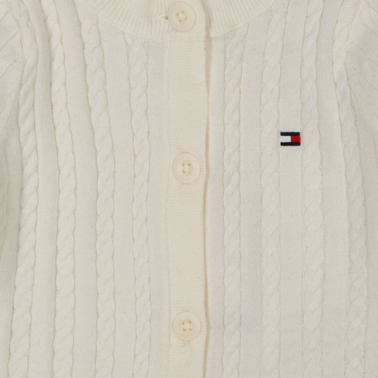 Tommy Hilfiger Baby Meisjes Vest Off White