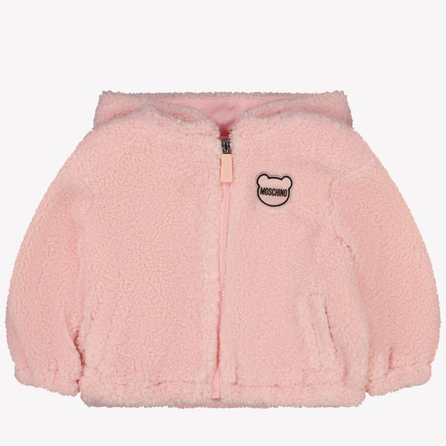 Moschino Baby girls intermediate jacket Light Pink