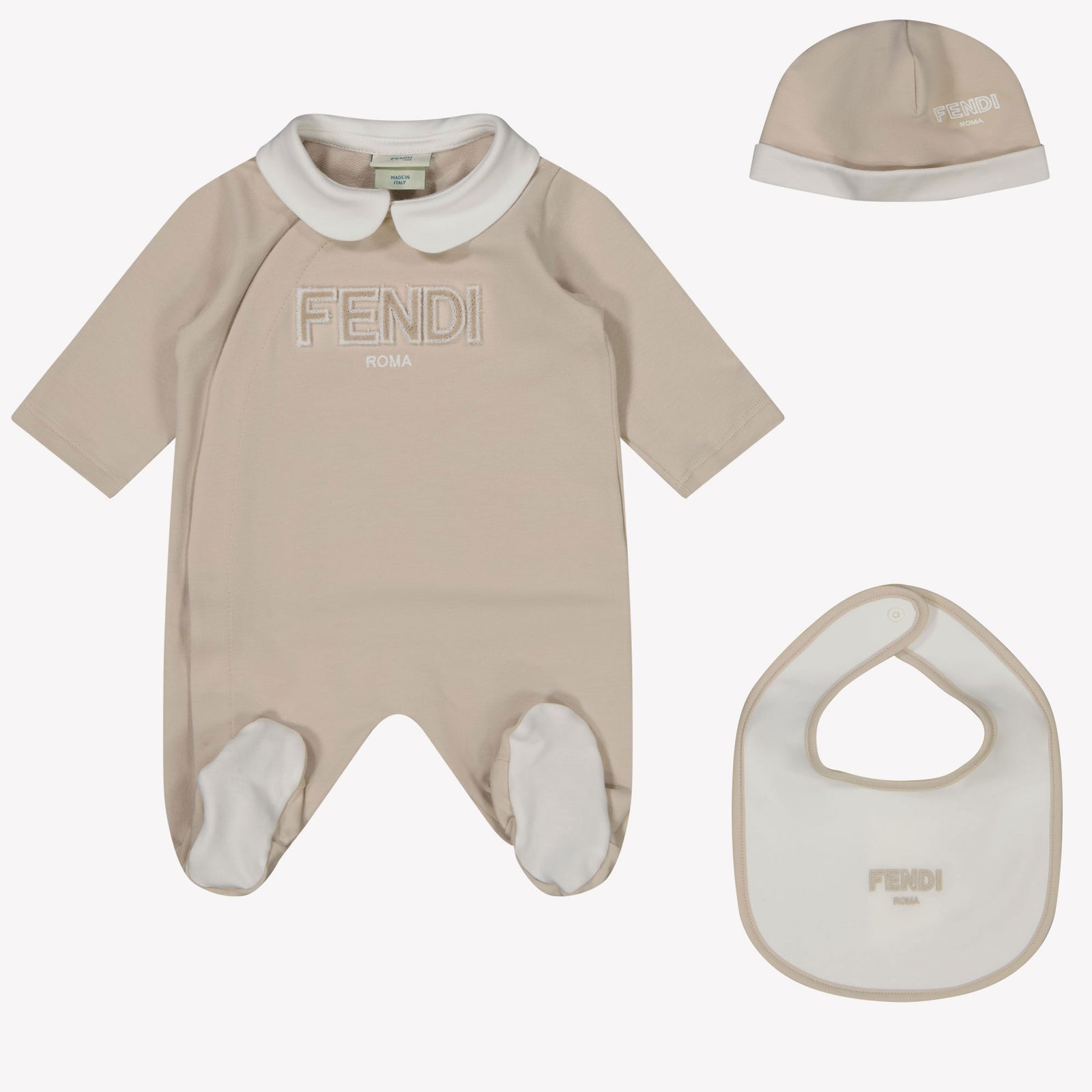 Fendi Baby Unisex Boxpakje Beige