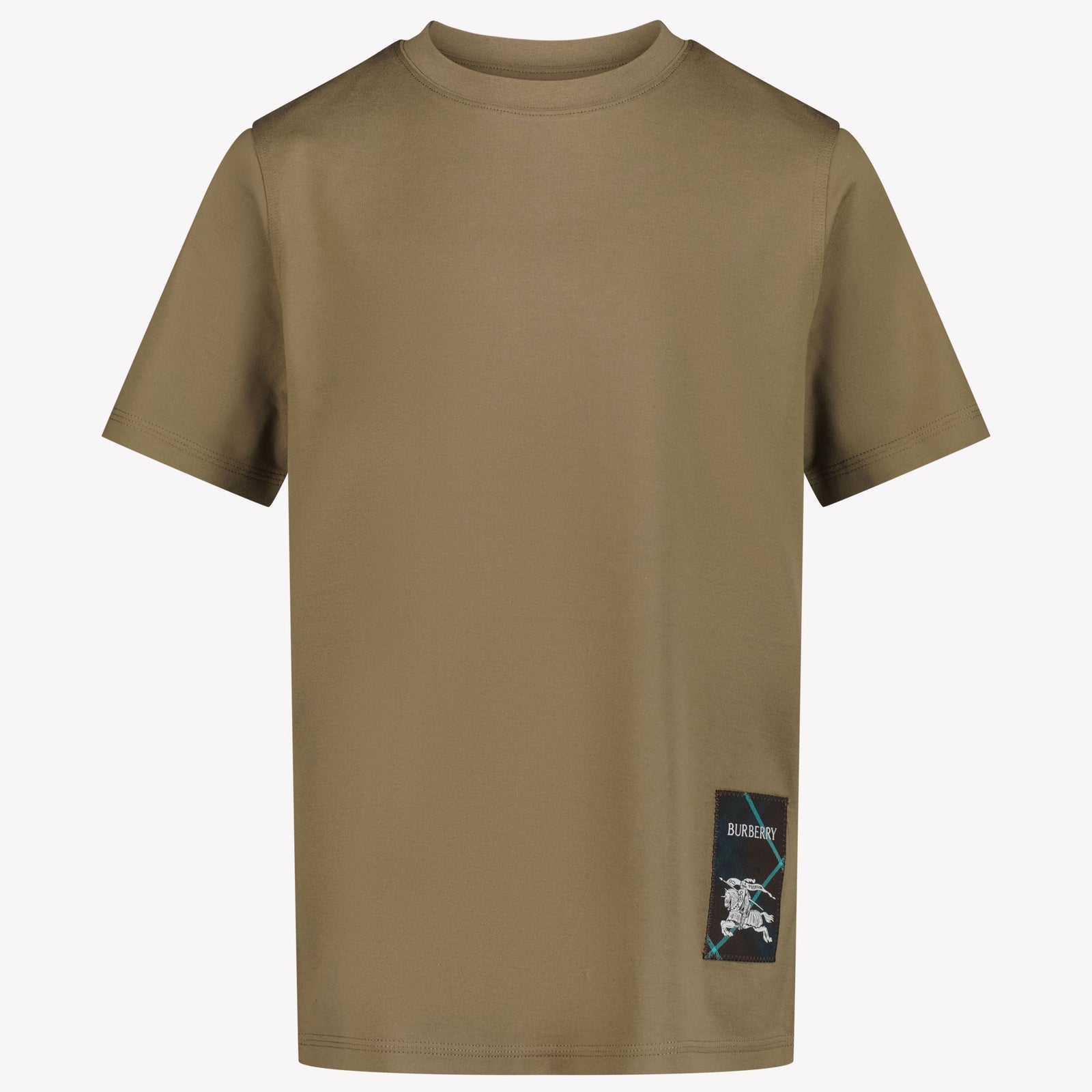 Burberry Cedar Kids Boys T-Shirt in Army