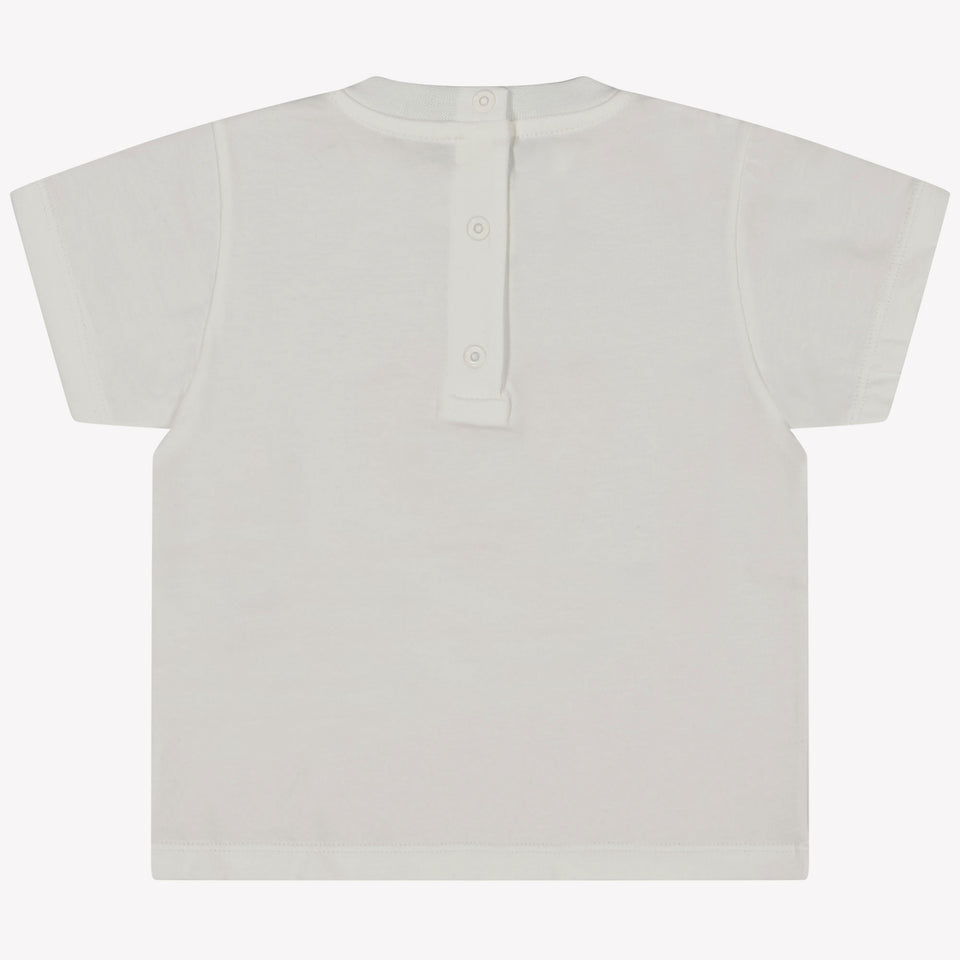 Fendi Baby Unisex T-Shirt in White