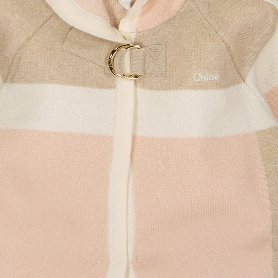 Chloé baby girls between jacket Light Pink