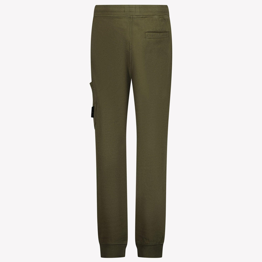 Stone Island Kids Boys  Trousers Army