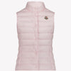 Moncler Kids Girls Bodywarmer Light Pink