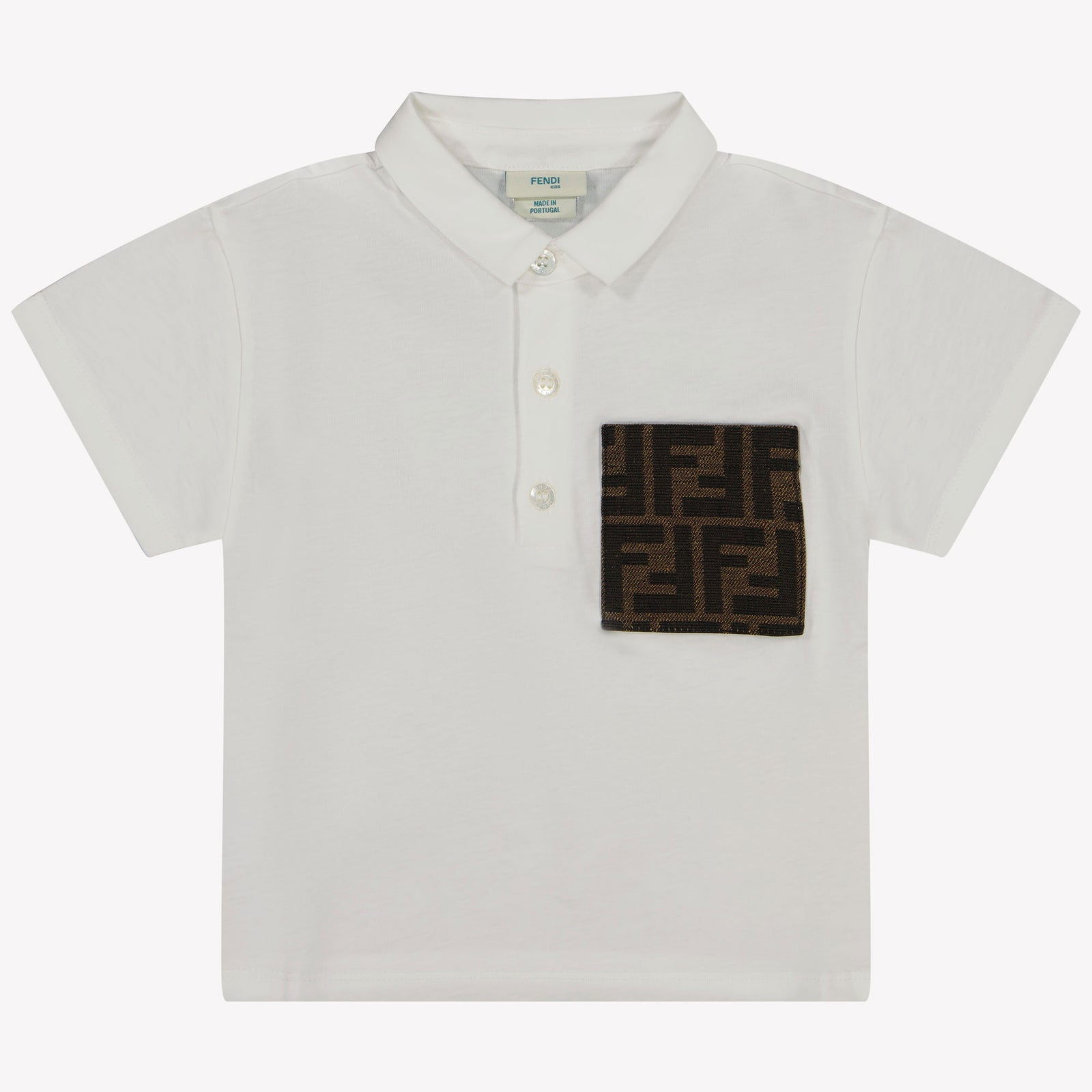 Fendi Baby Boys Polo in White