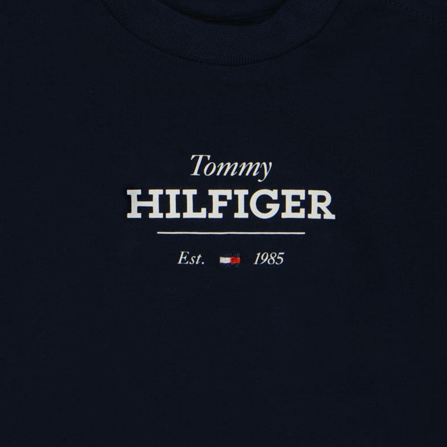 Tommy Hilfiger Baby Unisex T-Shirt Navy