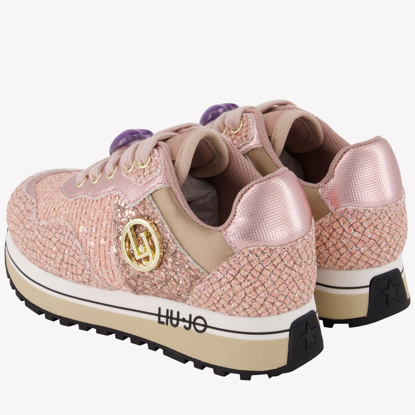 Liu Jo Meisjes Sneakers Licht Roze