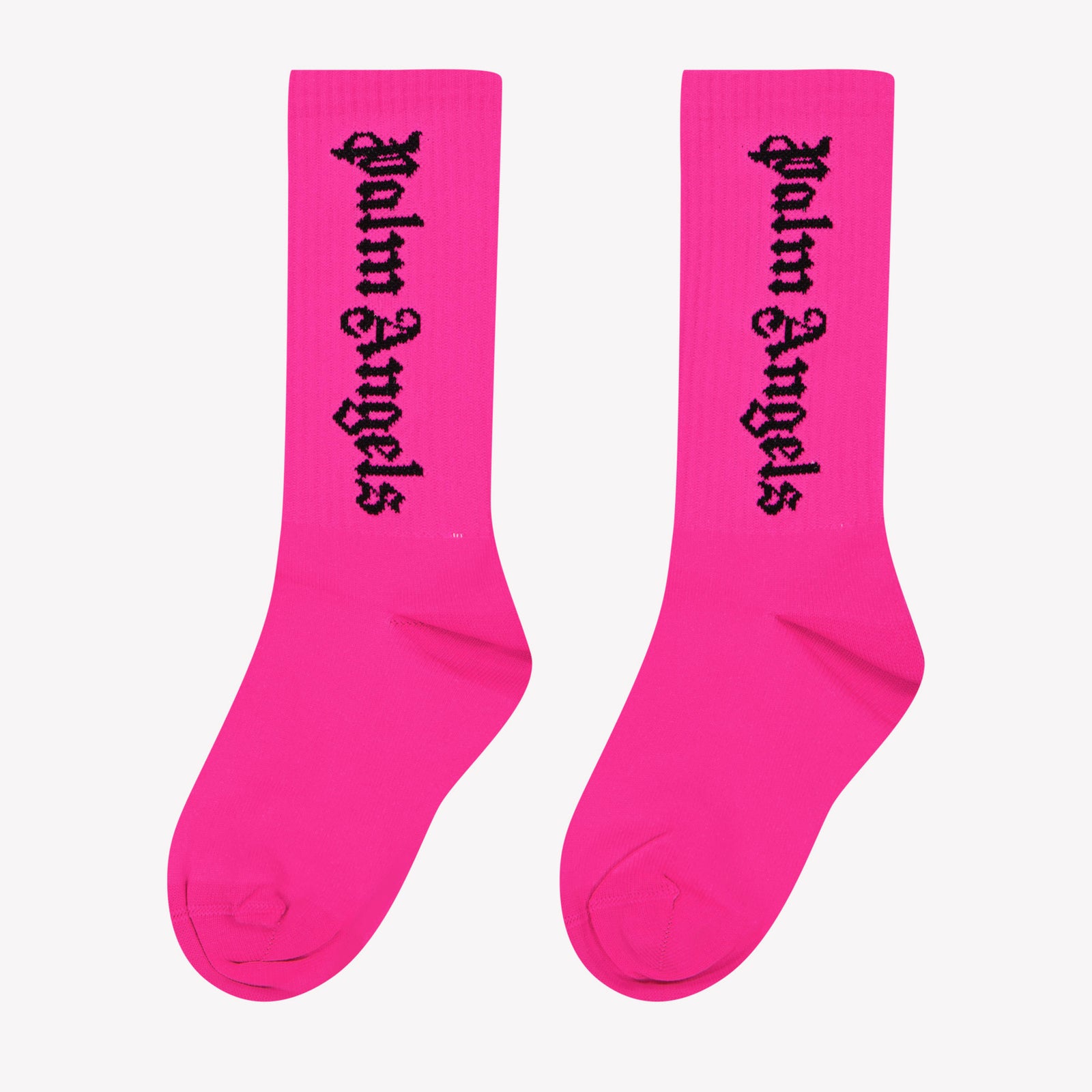 Palm Angels Kids Girls Socks Fuchsia