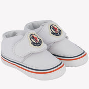 Moncler bebek unisex spor ayakkabılar beyaz