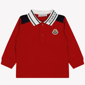 Moncler Baby Boys Polo Red