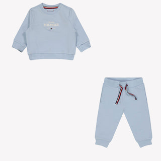 Tommy Hilfiger Baby Unisex Tracksuit Light Blue