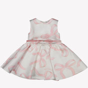 MonnaLisa Baby Girls Dress OffWhite