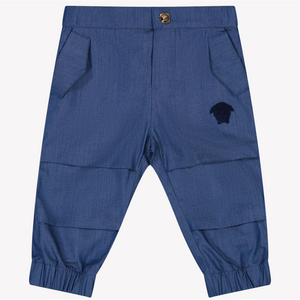 Versace Baby Jongens Broekje Blauw 3/6