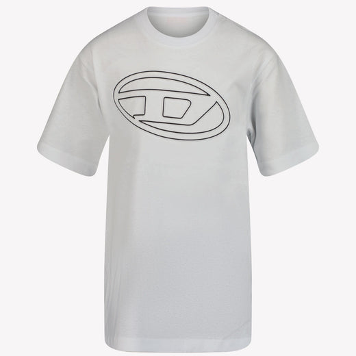 Diesel Jongens T-shirt Wit 4Y