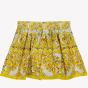 Dolce & Gabbana Baby girls skirt Yellow