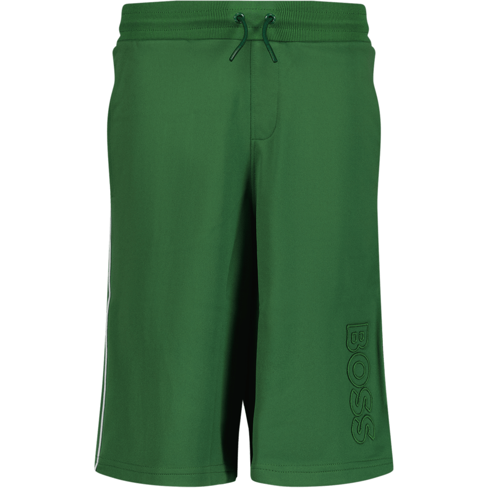 Boss Kinder Jongens Shorts Donker Groen 4Y