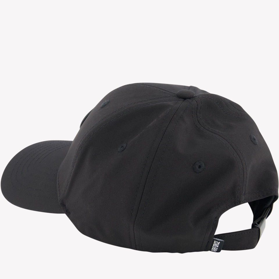 Airforce Kids Boys Cap in Black