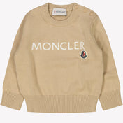 Moncler Baby Boys Sweater Beige