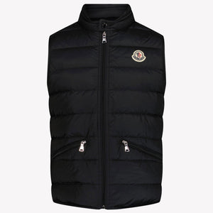 Moncler Gui Kids Boys Bodywarmer  Black