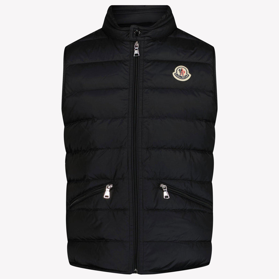 Moncler Gui Kids Boys Bodywarmer  Black