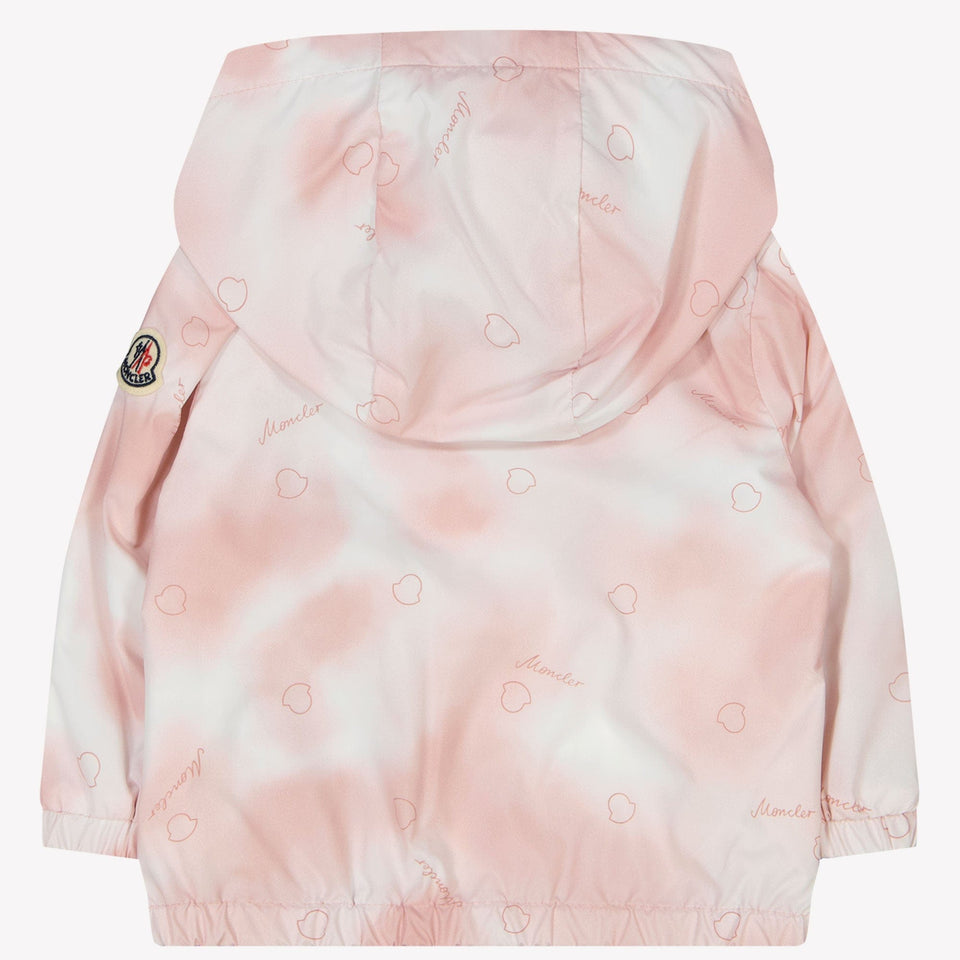 Moncler Baby Meisjes Jas Licht Roze