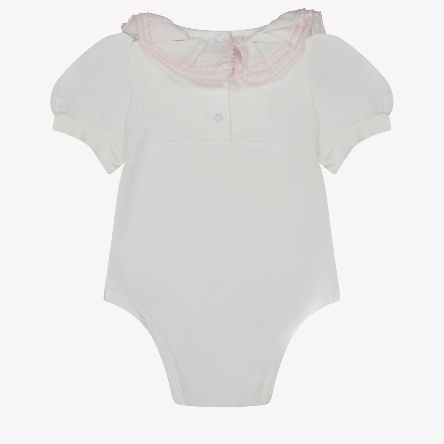 MonnaLisa Baby Girls Bodper In White