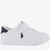 Ralph Lauren erkek spor ayakkabıları beyaz