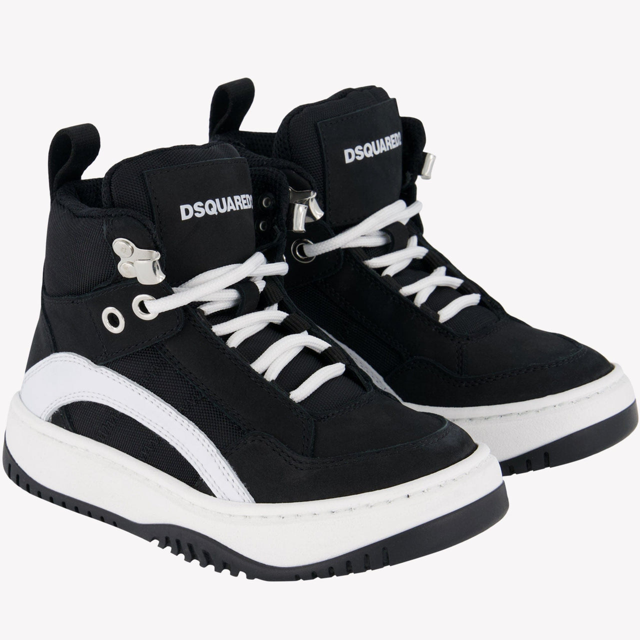 Dsquared2 Kinder Unisex Sneakers Zwart