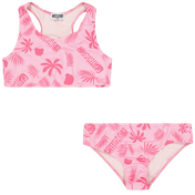 Moschino Children's Girls Swimwear Pink