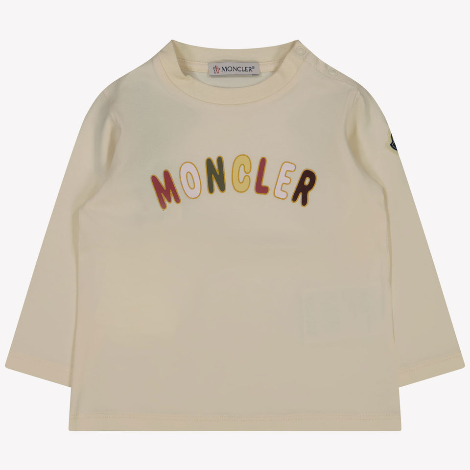 Moncler Baby Girls T-Shirt OffWhite