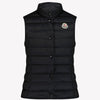 Moncler Kids Girls Bodywarmer Black