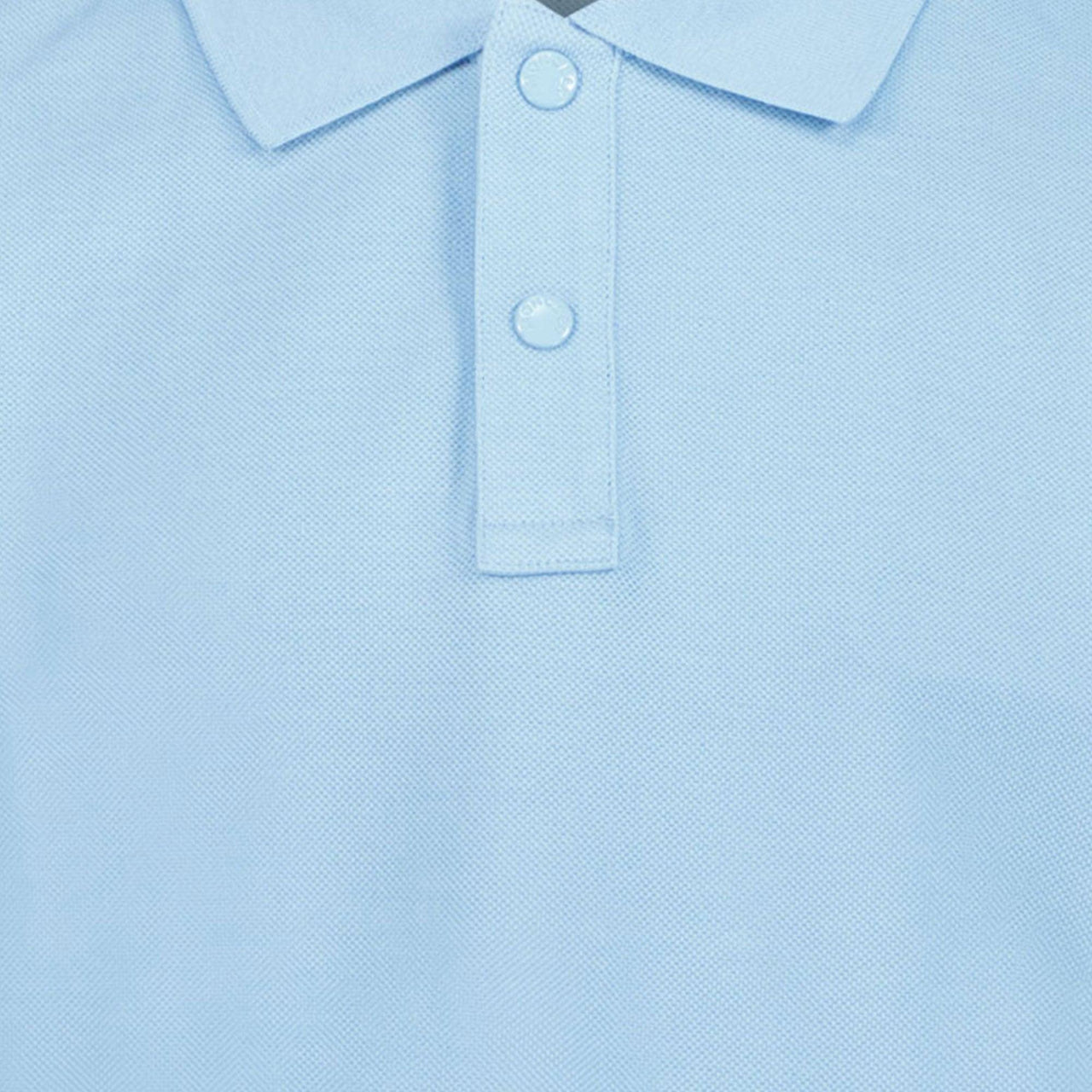 Moncler Kids Boys Polo  Light Blue